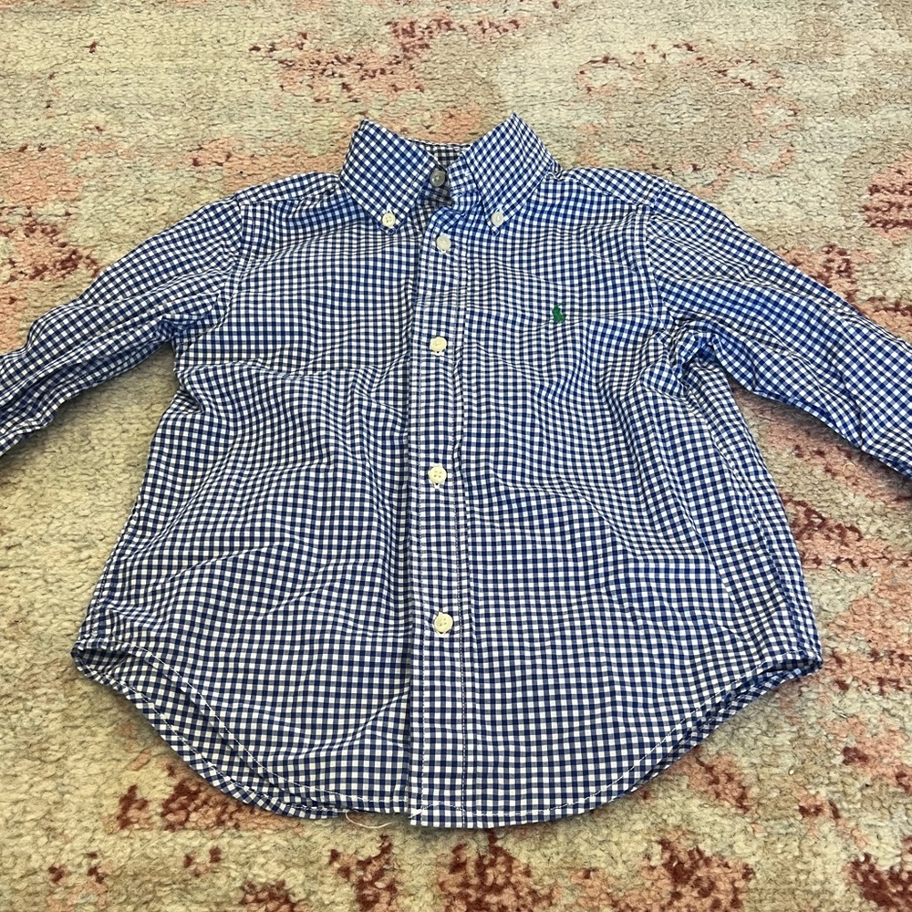 Kids Blue Ralph Lauren dress shirt